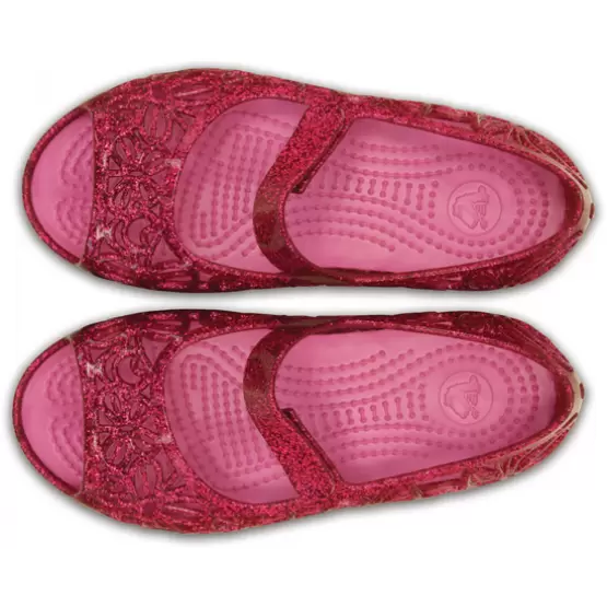 Туфельки для дівчинки Crocs (НЕМАЄ У НАЯВНОСТІ) Crocs isabella glitter 202602-6IM