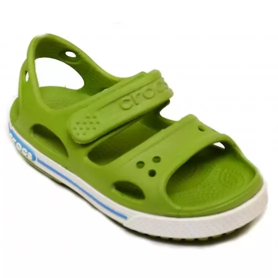 Сандалі для хлопчиків Crocs (немає у наявності) Crocband ll sandal ps parrot green/ocean 14854-36H