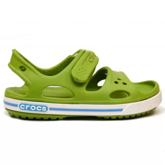 Сандалі для хлопчиків Crocs (немає у наявності) Crocband ll sandal ps parrot green/ocean 14854-36H