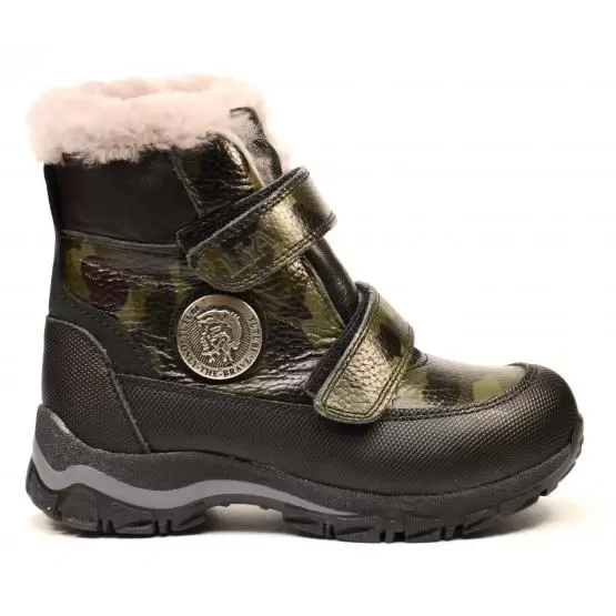 Зимові черевички для хлопчиків (Немає в наявності) LIYA ботинки 1218 (04)