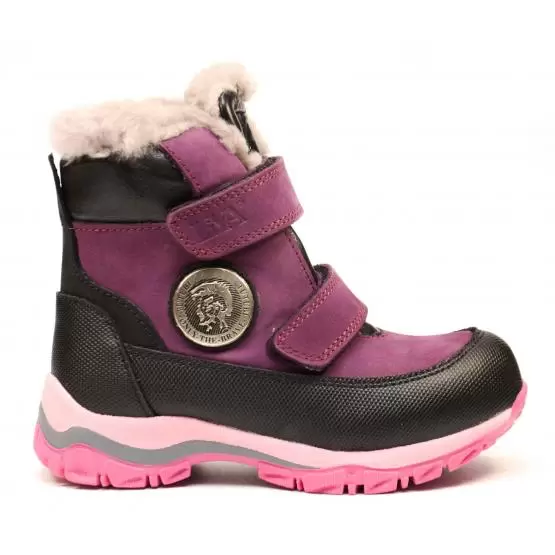 Зимові черевички для дівчаток LIYA ботинки 1218 (091)